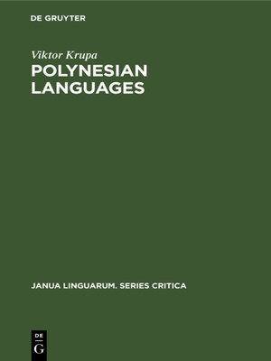 cover image of Polynesian Languages